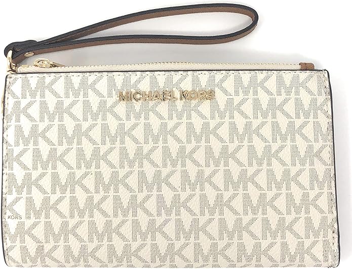 Michael Kors Jet Set Travel Double Zip Wristlet - bolso de marca para salidas