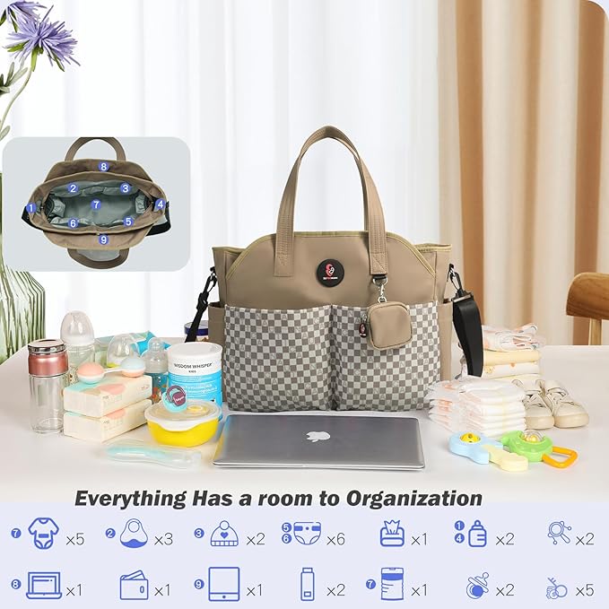 3 Functional Diaper Bags for Moms 2025