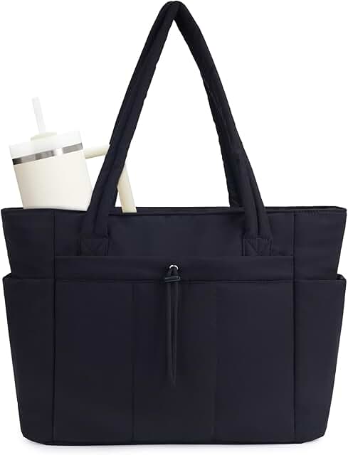 Wandering Nature Puffer Tote Bag
