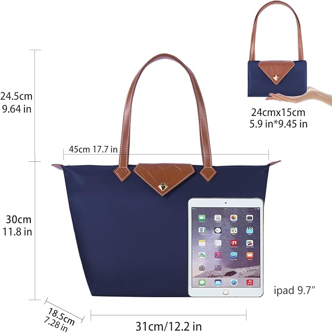 Women Tote Bag Waterproof Nylon Travel Bag